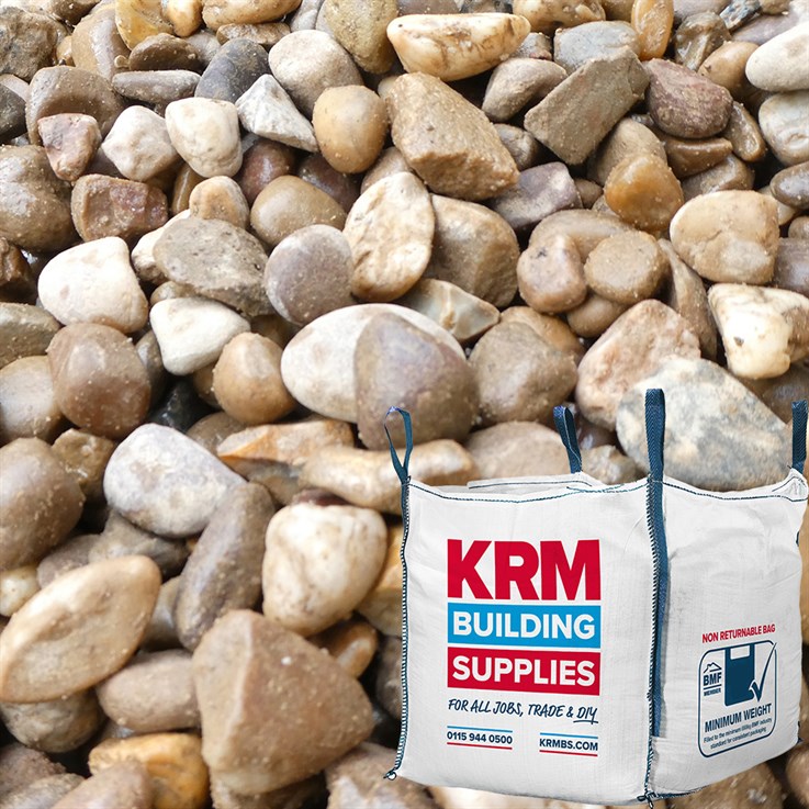 Pea Gravel 20-10mm Single Size Dumpy Bag (425Kg)